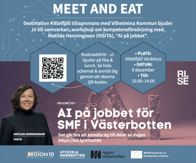 Meet & Eat i Kittelfjäll - tema besöksnäringen