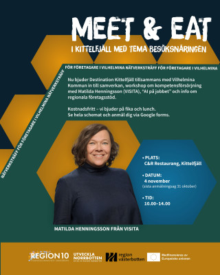 Meet & Eat i Kittelfjäll - tema besöksnäringen